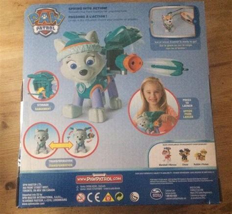 New Paw Patrol Jumbo Action Pup Everest Nib 1851111788