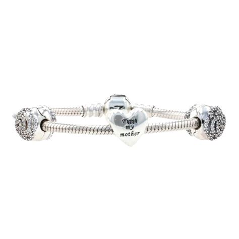 Pandora Silver Charm Bracelet At 1stdibs