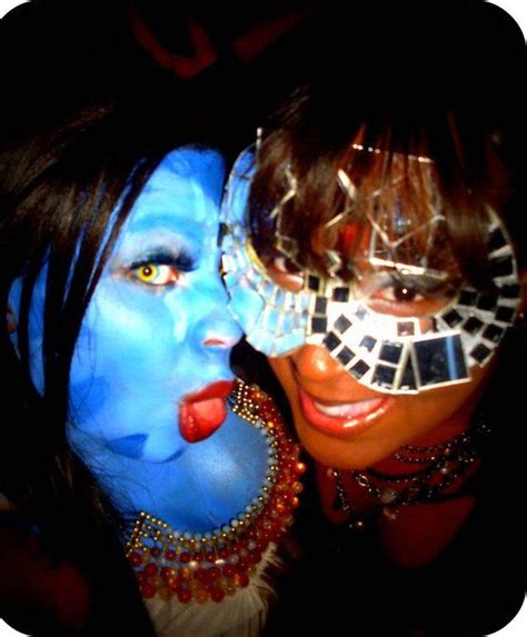 Neytiri Selfie Blue Eyeshadow Avatar Neytiri Fake Lashes