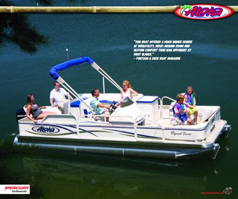 Research 2010 Aloha Pontoon Boats Tropical Series 210 Fish N Party