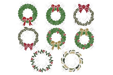 Free SVG Christmas Wreath Svg File 7528+ File for Cricut