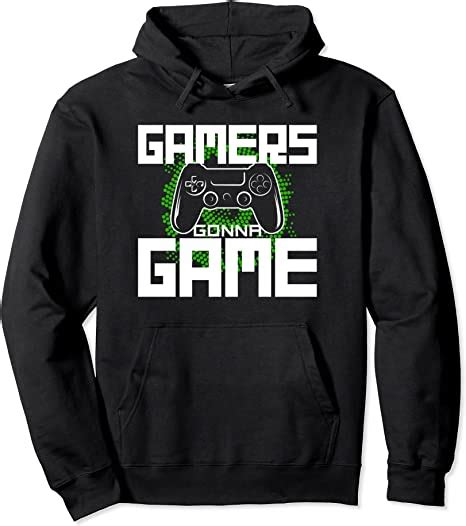 Gamers Gonna Game Pullover Hoodie Uk Clothing