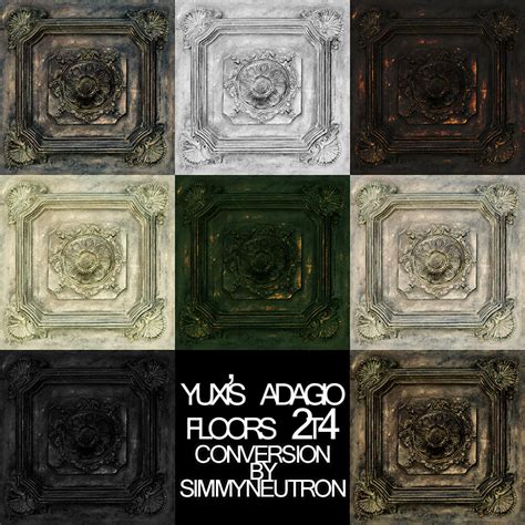 My Sims 4 Blog Ts2 To Ts4 Yuxis Adagio Floors By Simmyneutron