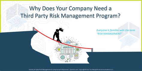 Successful project managers recognize that risk management is important, because achieving a project's goals depends on planning, preparation, results and evaluation that contribute to achieving strategic goals. Why Does Your Company Need a Third Party Risk Management ...