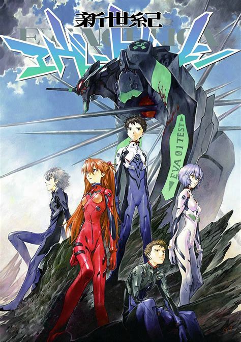 Fond Décran Neon Genesis Evangelion Ayanami Rei Ikari Shinji Nagisa Kaworu Asuka Langley