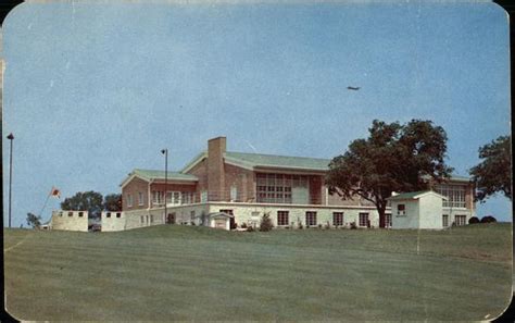 Lubbock Country Club Texas Postcard