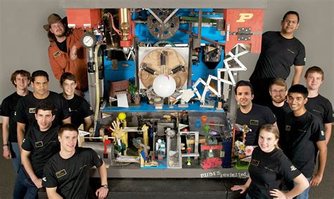 Purdue Team Smashes Rube Goldberg World Record