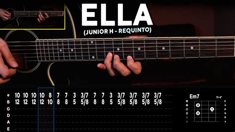 Ella Junior H Requinto Tutorial Chords Youtube