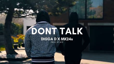 Digga D X Mk24s Drill Type Beat Dont Talk Prod A15 X Vivid