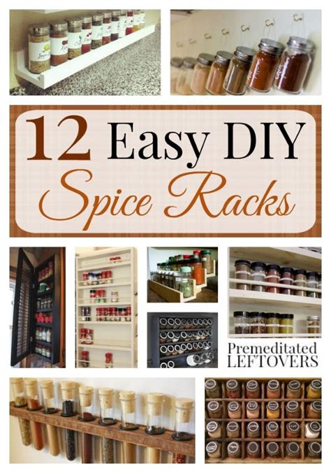 How To Build A Wooden Spice Rack Keep Healthy