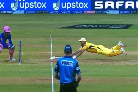Ipl 2021 Ms Dhoni S Desperate Dive Rekindles Painful Memories Of 2019 World Cup Semifinal For