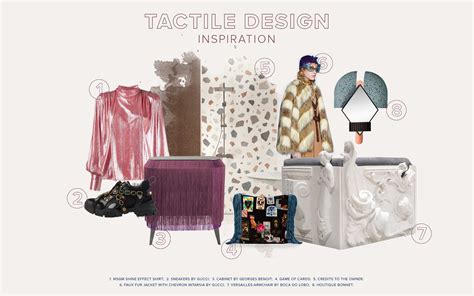 Tactile Design Trend 2021 I Moodboard Collection Trendbook