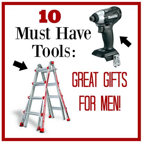Quirky gift ideas for that one really, really, really special guy in your life. 10 Must Have Tools-Great Gifts for Men - Fun-Squared