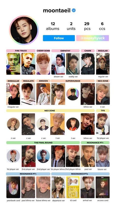 Nct Photocard Template