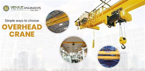 Enhancing Efficiency And Productivity With Overhead Eot Cranes Venus