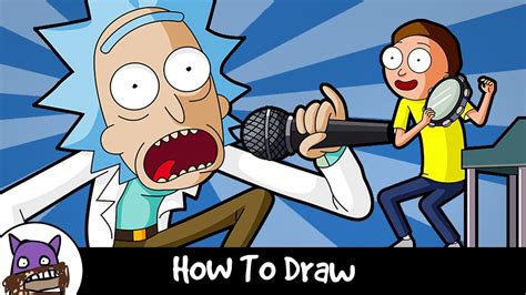 An anthology episode that follows rick and morty on a train with people who don't like rick. How To Draw - Rick and Morty - YouTube