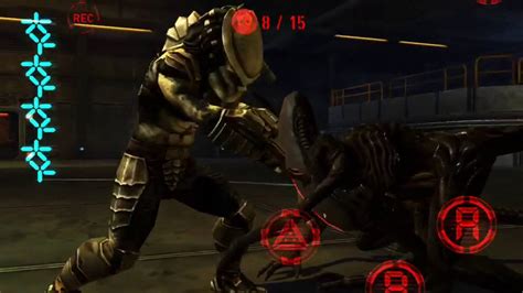 Alien Vs Predator Evolution Predator Side Mission Spin Blade Youtube