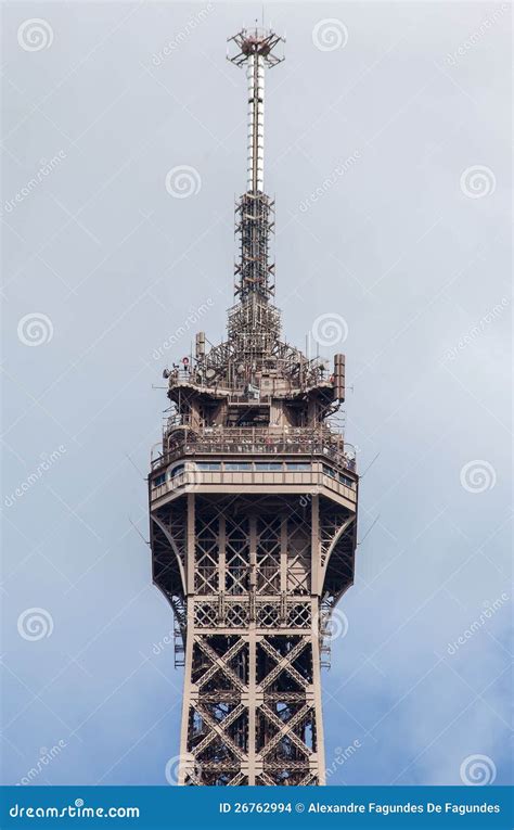 The Eiffel Tower Paris Stock Photo Image Of Eiffel Iron 26762994