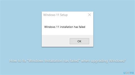 How To Fix Windows Installation Has Failed When Upgrading Windows