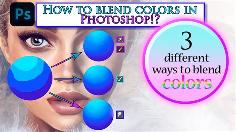 How To Blend Colors In Photoshop Digital Painting Photoshop Painting