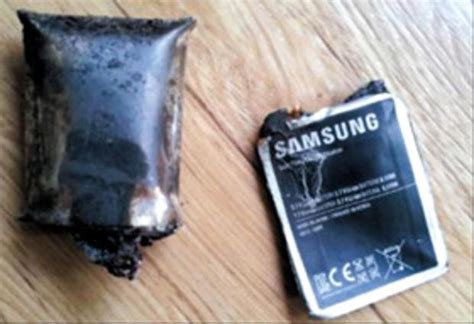 Samsung Galaxy Note Battery Explodes Ubergizmo