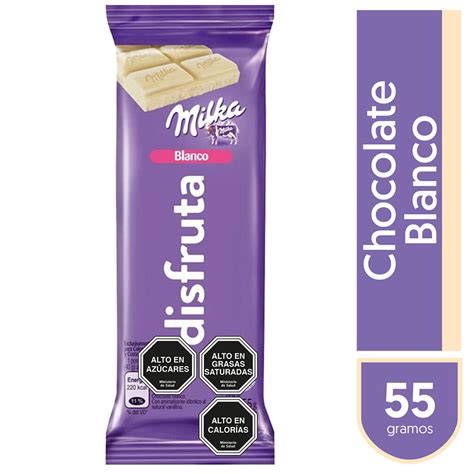 Chocolate Milka Blanco Mensajes 55 G Unimarc