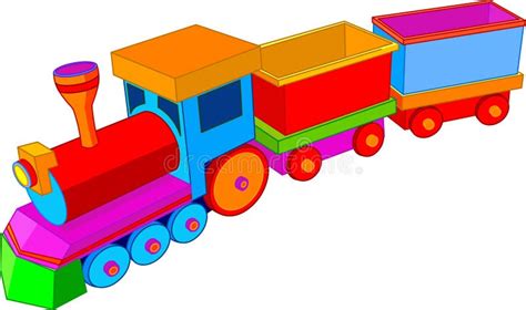 Toy Train Stock Vector Illustration Of Transportation 13868853