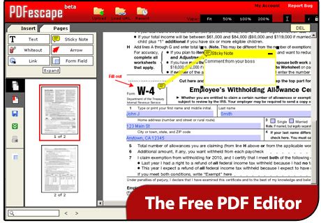 Edit pdf files for free. PDFescape - What is PDFescape? - Edit PDF Files Free ...