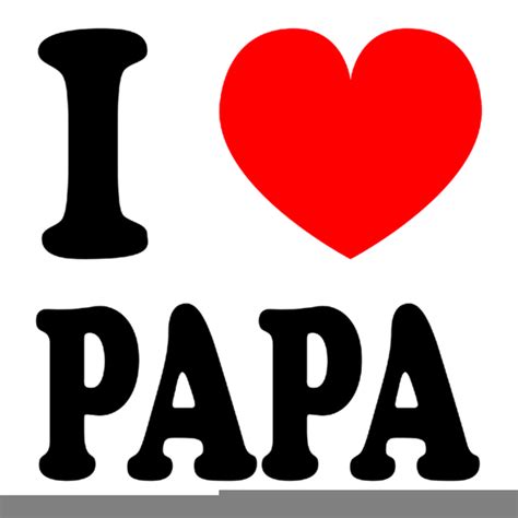 I Love Papa Free Images At Vector Clip Art Online