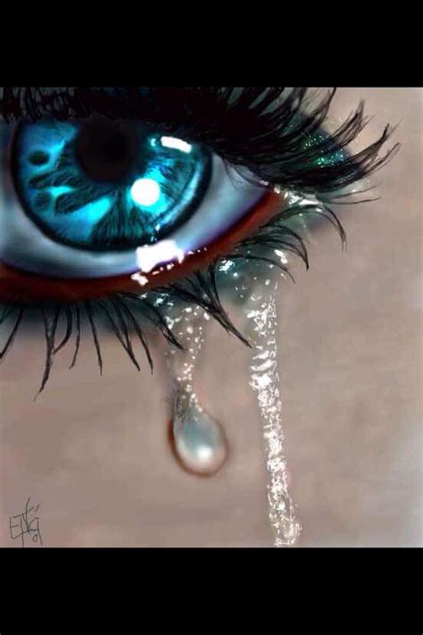 Beautiful Crying Eyes Eye Art Eye Drawing