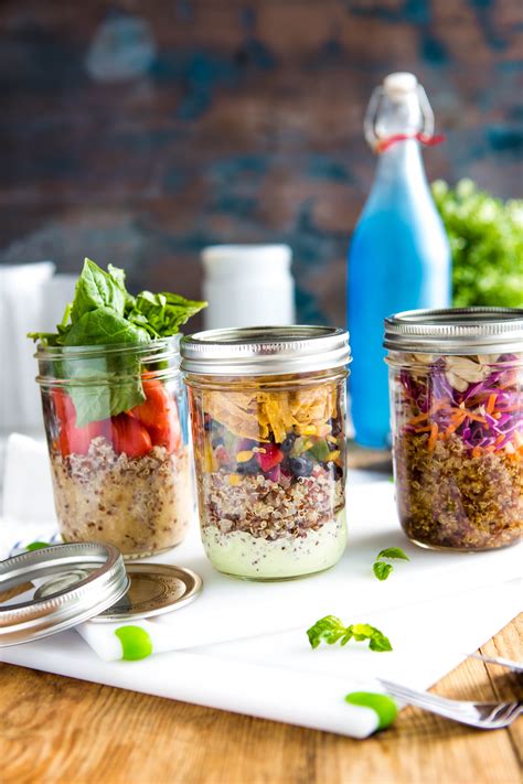 Three 4 Ingredient Mason Jar Lunches You Can Make In Minutes Goodcook