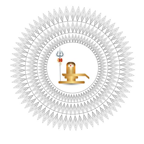Free Shiv Lingam Design Per Maha Shivratri Festival Carta 18106896 Png