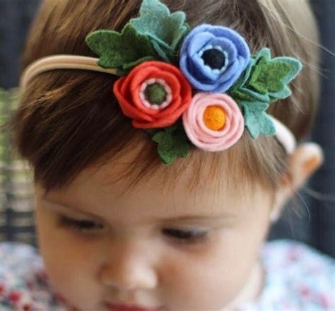 Pin By Heloize Dias On Dyi Felt Flower Headband Felt Crafts Flowers