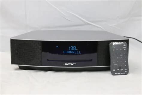 Bose Wave Music System Iv Amfm Radiocd Player With Remote Platinum