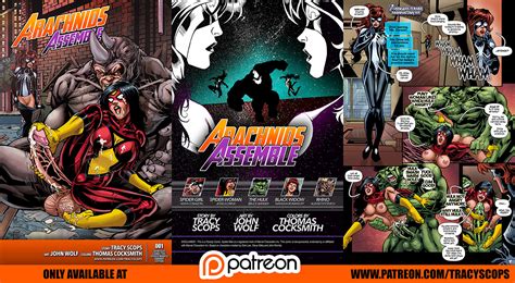 Arachnids Assemble Patreon Preview By Tracyscops Hentai Foundry