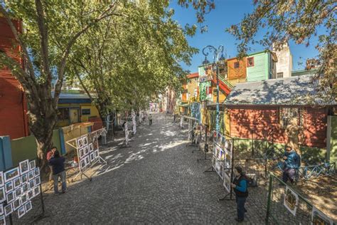 Caminito Street In Buenos Aires Argentina Editorial Stock Image