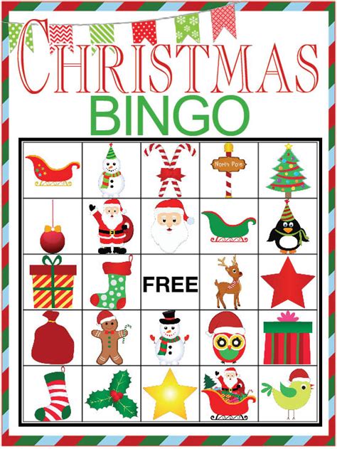 Christmas Bingo Free Printable Brennan