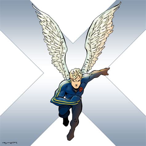 X Men Angel By Arunion X Men Angel Marvel Comics