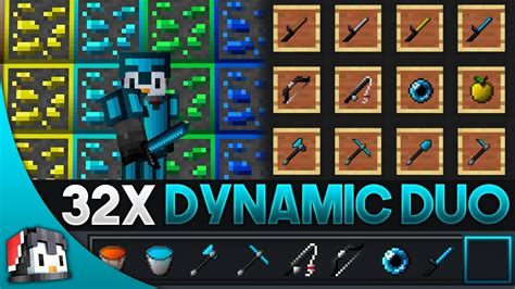 Dynamic Duo 32x Mcpe Pvp Texture Pack Fps Friendly Youtube