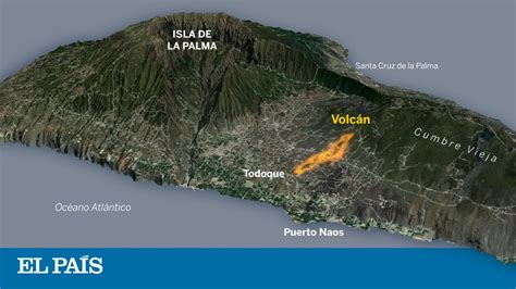 Volc N De La Palma Radiograf A De La Zona Arrasada Por La Lava Y