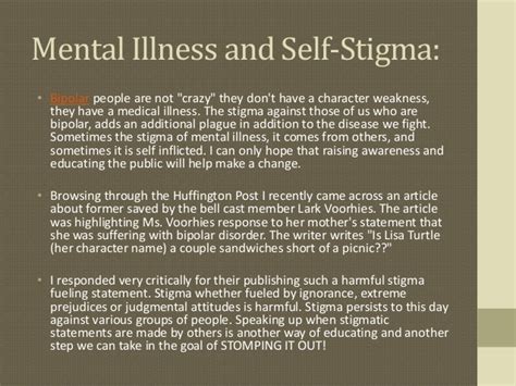Mental Illness Stigma