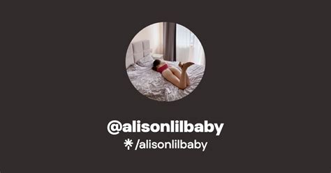 Alisonlilbaby Twitter Linktree