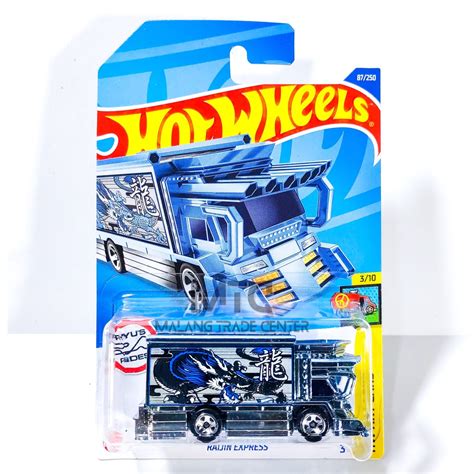 Raijin Express Blue Chrome Hot Wheels D2022 Shopee Singapore