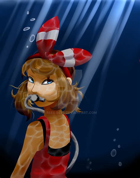 Oras May Underwater By Rees Bees On Deviantart