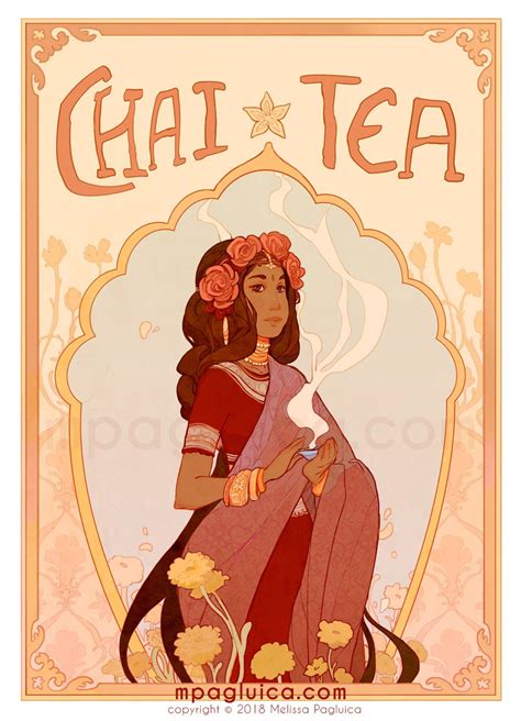 Snootyfoxfashion Elegant Tea Lady Art Nouveau Prints By Teacupbee