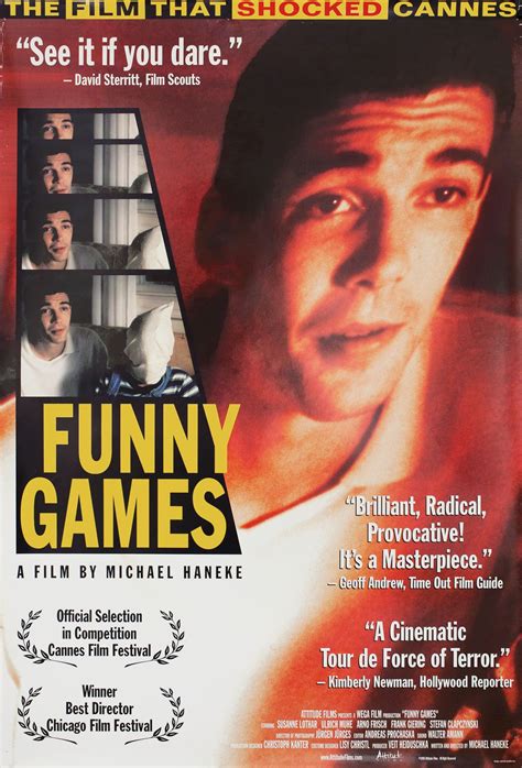 Funny Games Original 1997 Us One Sheet Movie Poster Posteritati