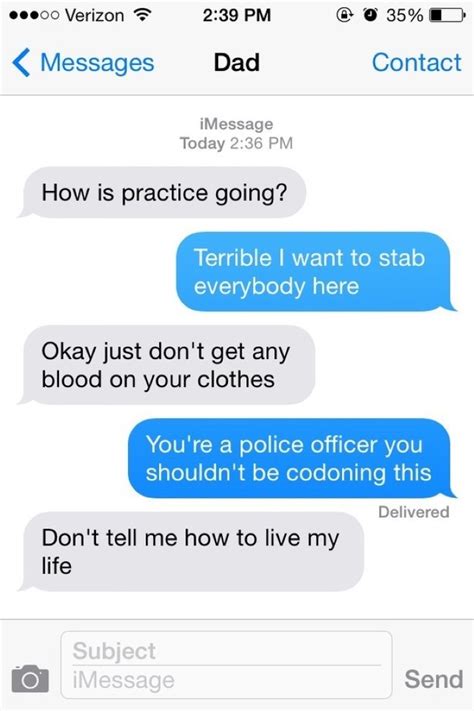 An embedded tweet, for instance, may be. 30 Texts Where Kids Are Getting OWNED By Their Parents ...