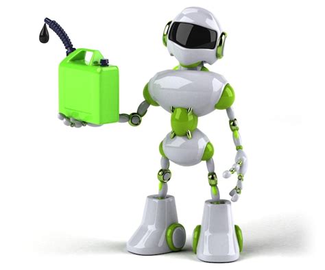 Premium Photo Green Robot Illustration