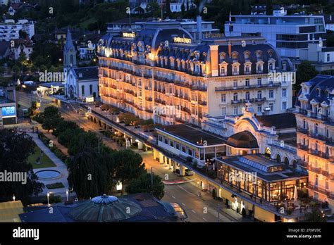 Switzerland Canton Of Vaud Montreux Fairmont Le Montreux Palace