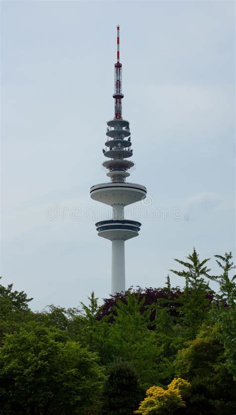 Landmarks In Hamburg Tv Tower Stock Image Image Of Pause Building